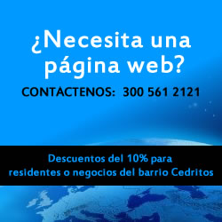 Bogotá, Cedritos. Necesita una página web. Contáctenos al 300 5612121
