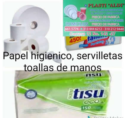 Plasti Aldi 2 Hogar.  Servicio a domicilio barrio Cedritos, norte de Bogotá.  Venta de productos plásticos y desechables, venta de productos y artículos de aseo para el hogar, oficina.  Servicio a domicilio.