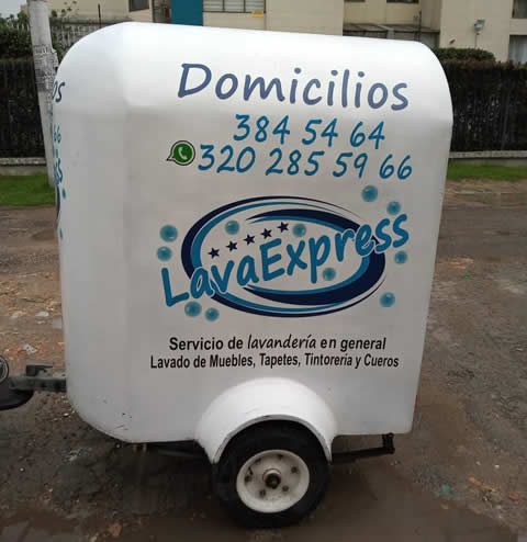 Servicio a domicilio Lava Rápido Express y Sastrería Todo tiene Arreglo, barrio Cedritos, norte de Bogotá.  SERVICIOS DE SASTRERÍA. Confección, Reformas, Arreglos en general.