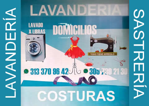 Servicio a domicilio Lava Rápido Express y Sastrería Todo tiene Arreglo, barrio Cedritos, norte de Bogotá.  SERVICIOS DE SASTRERÍA. Confección, Reformas, Arreglos en general.