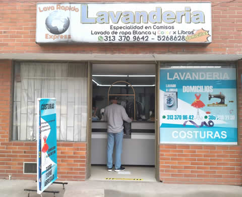 Servicio a domicilio Lava Rápido Express y Sastrería Todo tiene Arreglo, barrio Cedritos, norte de Bogotá.  SERVICIOS DE LAVANDERÍA.  SERVICIOS DE SASTRERÍA.  Lavado por libras, Tapetes, Tenis, Cubrelechos, Chaquetas en cuero y gamuza, Confección, Reformas, Arreglos en general.
