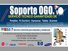 Soporte OgO. Soporte, mantenimiento y reparación de computadores, teblets, portátiles, impresoras, pc, equipos en Bogotá. Domicilios. 