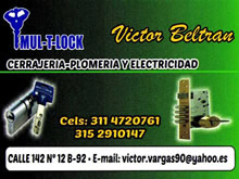 Cedritos Bogotá. Cerrajería cambio de guardas cerrajero instalación de cerraduras seguridad.  Llaves, duplicados. Víctor Beltrán.