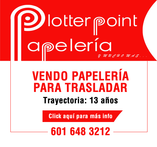 Plotter Point Papelería S.A.S. Barrio Cedro Golf, Capri, Belmira, Cedritos - Norte de Bogotá. Impresión gran formato, Impresión láser, Impresión inyección, Litografía, Internet, Miscelanea, Llamada nacional e internacional.