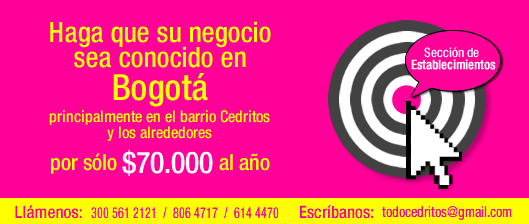 Barrio Cedritos en Bogotá Colombia. Directorio comercial y empresarial.  Clasificados, promociones, ofertas de empleo y mucho más.