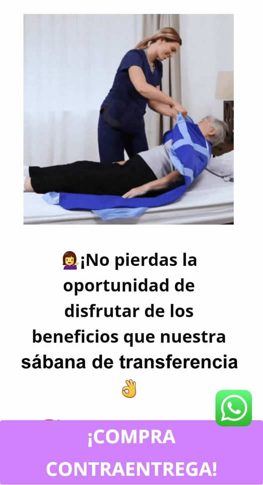 Venta de Sábanas de transferencia norte Bogotá Colombia barrio Cedritos, con manijas reforzadas para movilidad de pacientes.  Sábana deslizante.  Manta para translado hospitalario. Sábana para movilización de pacientes. Diseño ergonómico y duradero.  Para uso en domicilio o en un entorno de atención médica.  Este producto garantiza la máxima comodidad y seguridad para el usuario , lo que ayuda a prevenir dolores y lesiones.  Fabricado en tela Oxford impermeable de alta calidad, con maníjas reforzadas muy resistente al desgaste y fácil de limpiar.